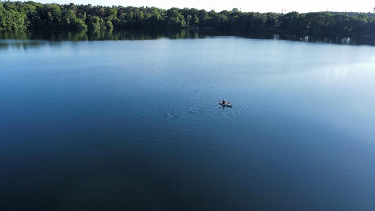 Schoenes Ferienhaus Mit Sauna Am Harkebruegger See In Der Naehe Von Oldenburg Barssel  Exteriér fotografie